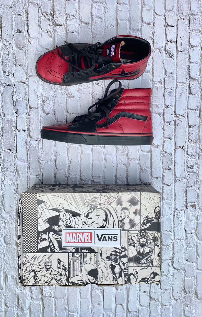 Detail Deadpool Vans Size 12 Nomer 34