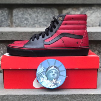 Detail Deadpool Vans Size 12 Nomer 35