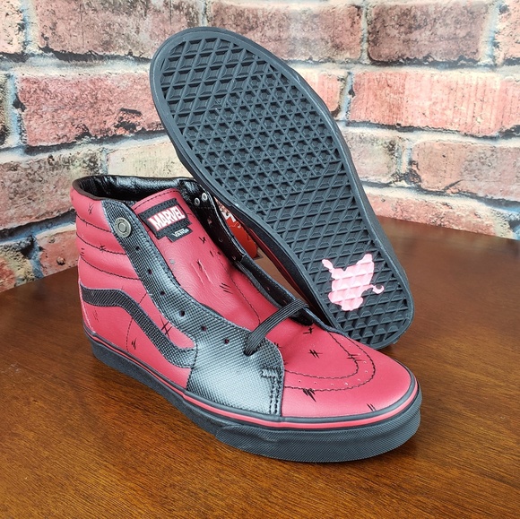 Detail Deadpool Vans Size 12 Nomer 40
