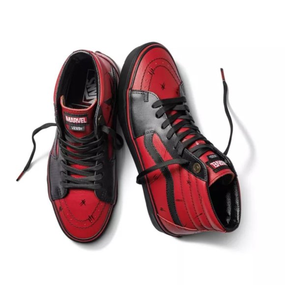 Detail Deadpool Vans Size 12 Nomer 6