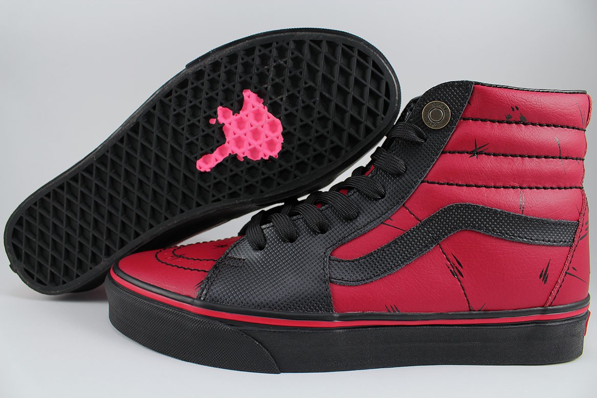 Detail Deadpool Vans Size 12 Nomer 51