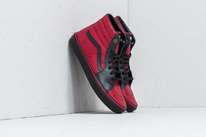 Detail Deadpool Vans Size 12 Nomer 56