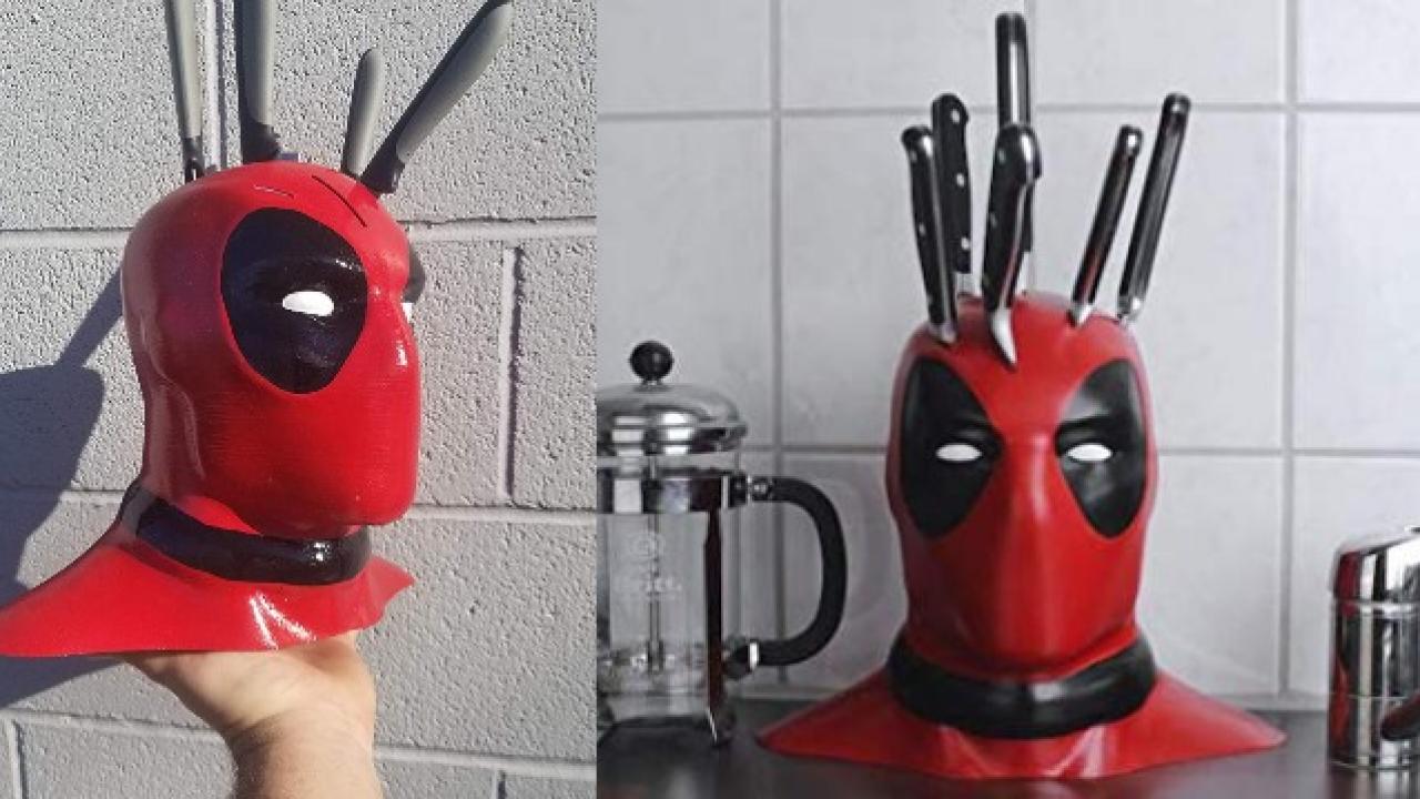 Detail Deadpool Waffle Maker Nomer 26