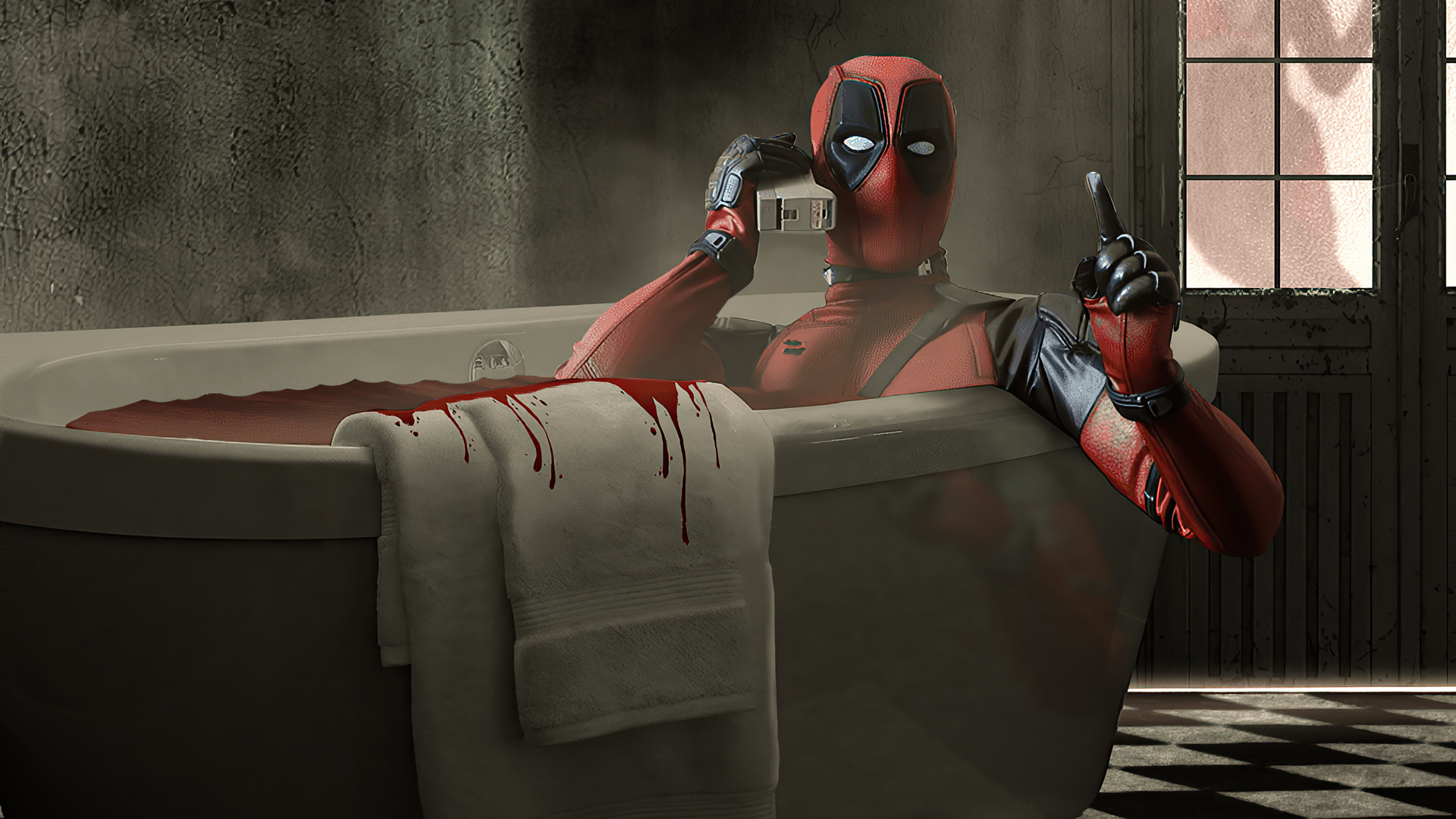 Detail Deadpool Wallpaper 1920x1080 Nomer 57