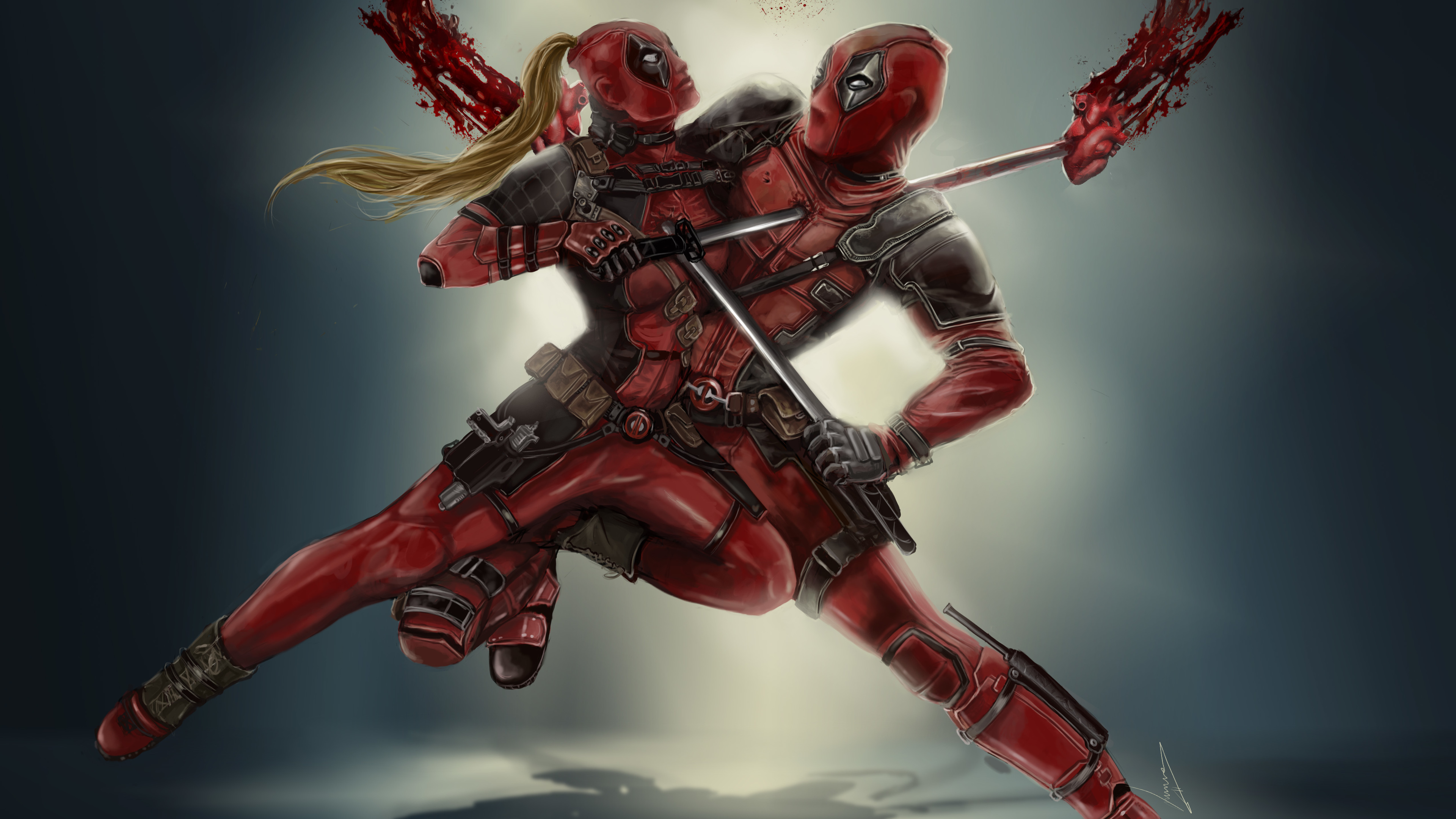 Detail Deadpool Wallpaper 4k Nomer 11