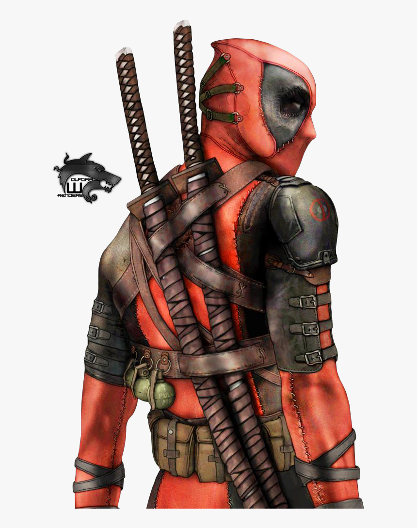 Detail Deadpool White Background Nomer 38