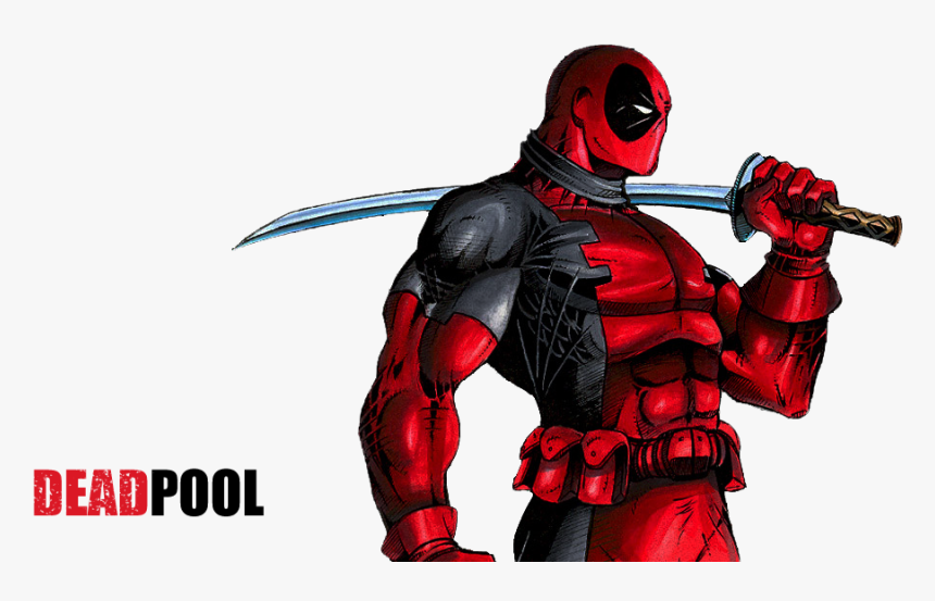 Detail Deadpool White Background Nomer 47