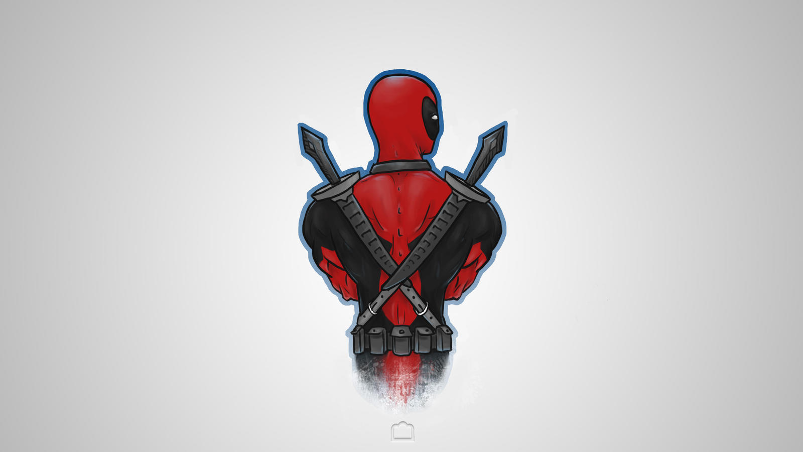 Detail Deadpool White Background Nomer 56