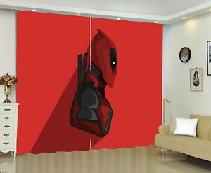 Detail Deadpool Window Curtains Nomer 14