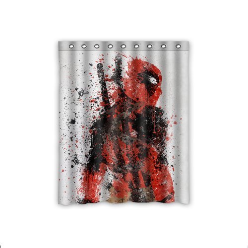 Detail Deadpool Window Curtains Nomer 20