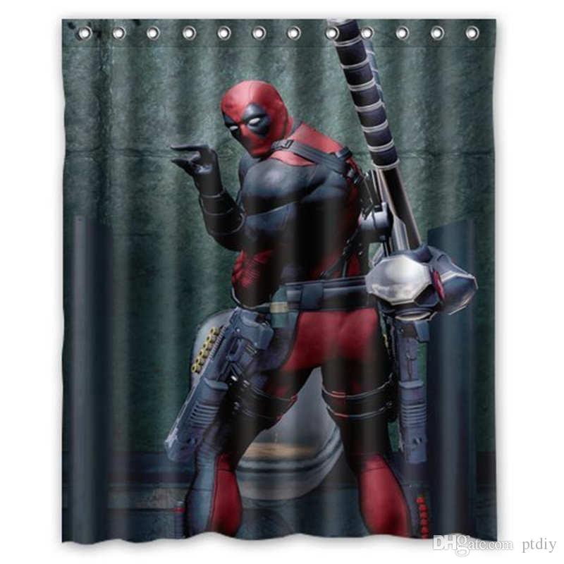 Detail Deadpool Window Curtains Nomer 55