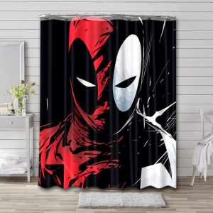 Detail Deadpool Window Curtains Nomer 60