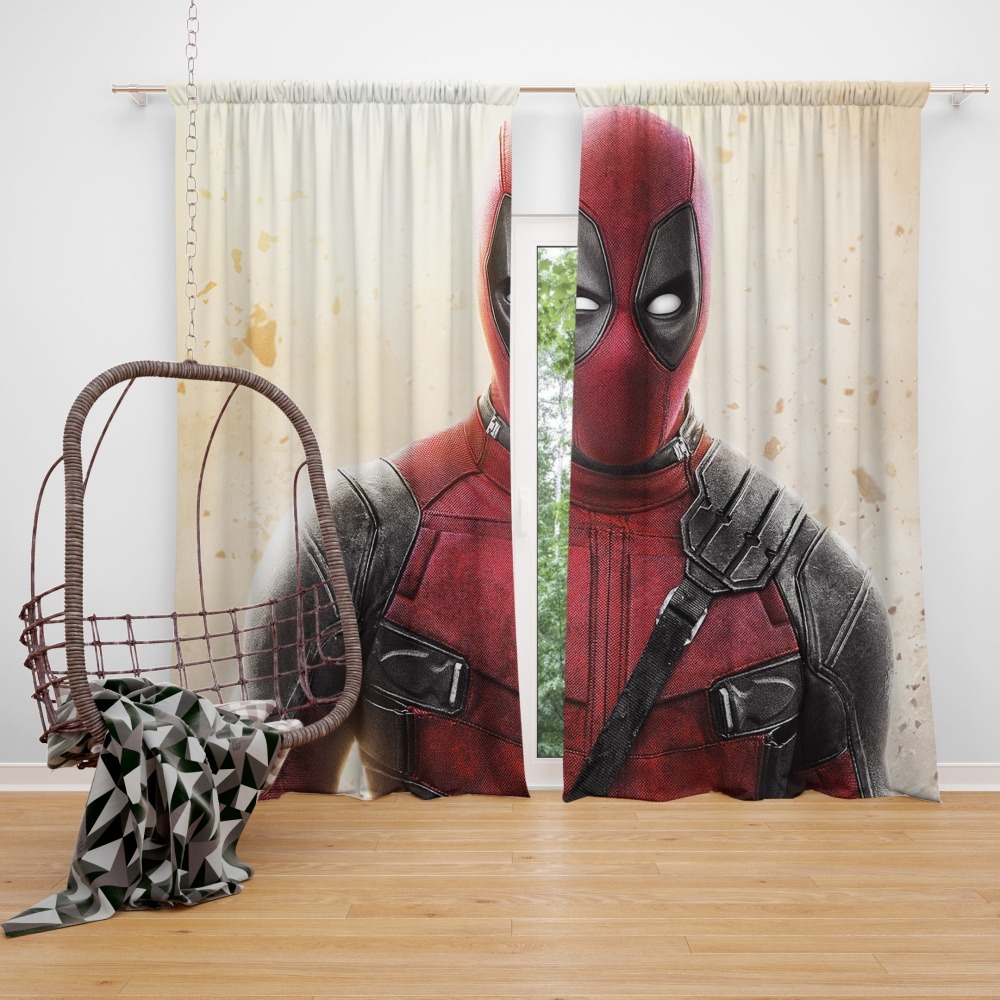 Detail Deadpool Window Curtains Nomer 7