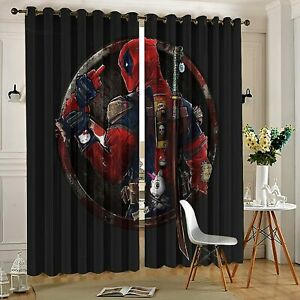 Detail Deadpool Window Curtains Nomer 10