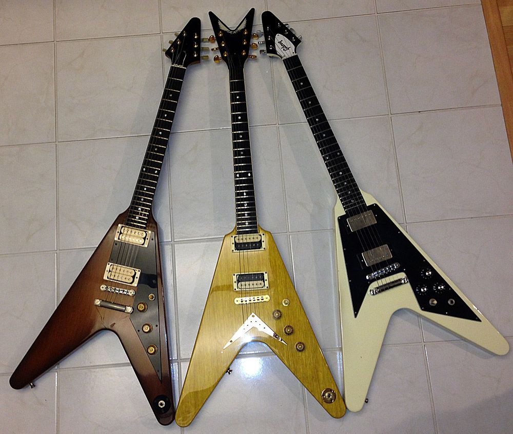 Detail Dean Flying V Nomer 27