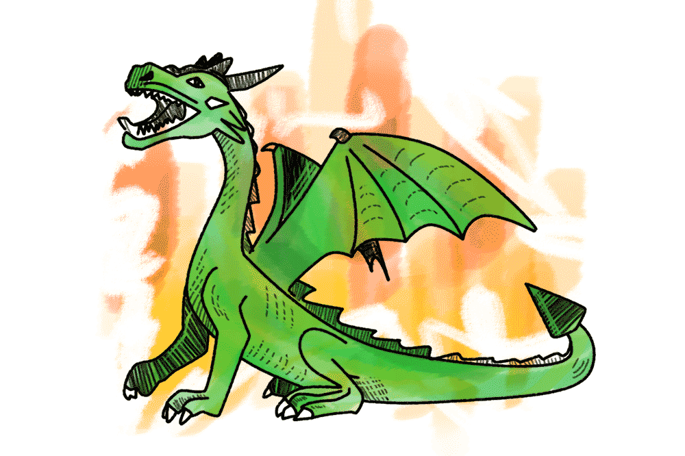 Detail Drache Oder Drachen Nomer 25