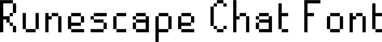 Detail Runescape Font Nomer 2