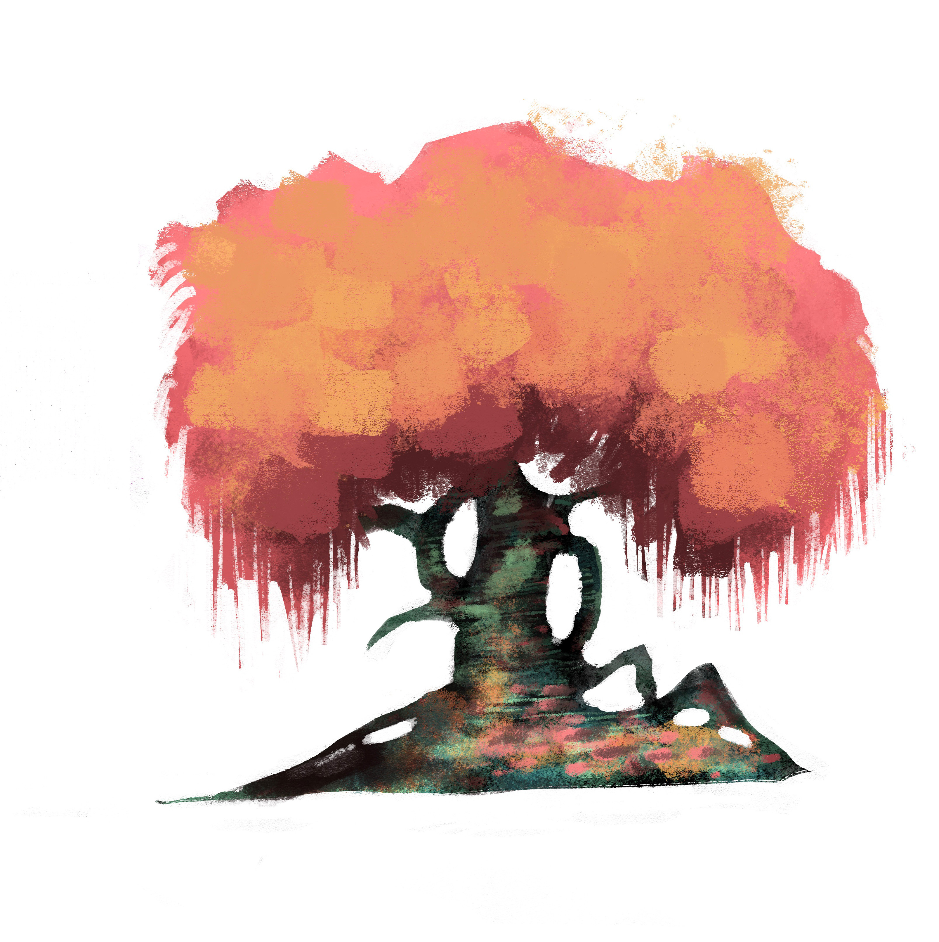 Detail Tree Concept Art Nomer 17