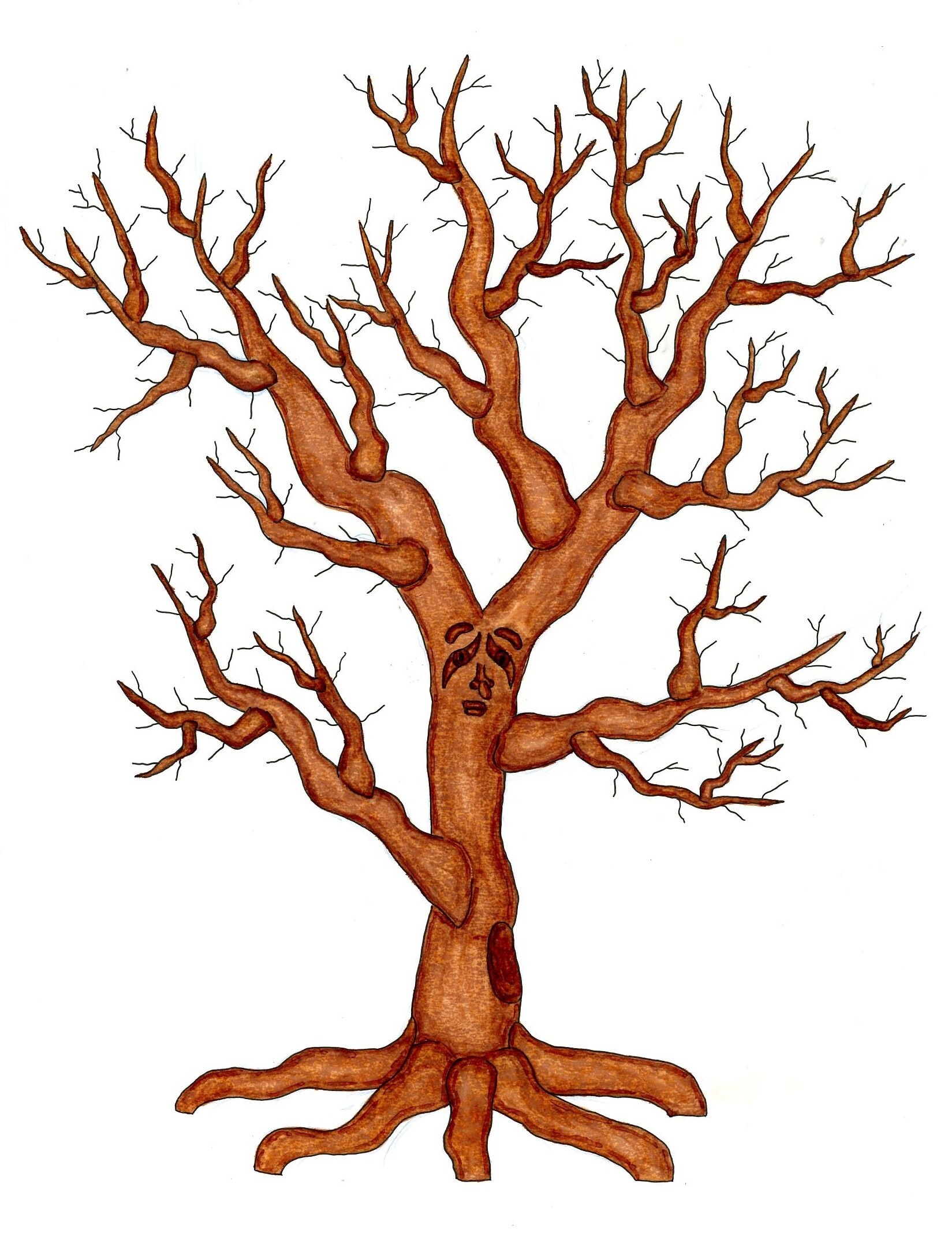 Detail Tree Concept Art Nomer 26