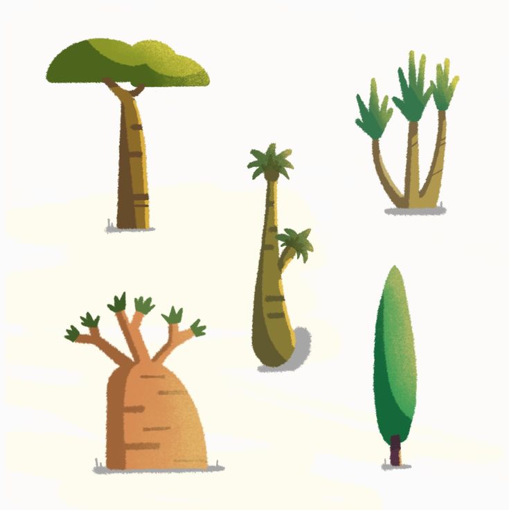 Detail Tree Concept Art Nomer 6