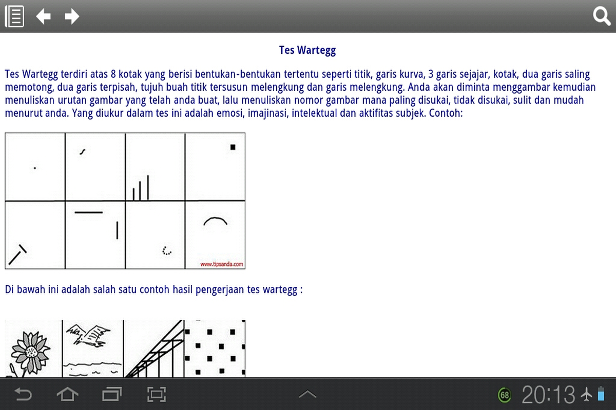 Detail Gambar Psikotes 8 Kotak Nomer 52