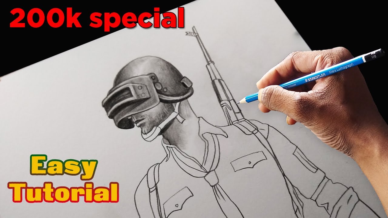 Detail Gambar Pubg Pensil Nomer 23