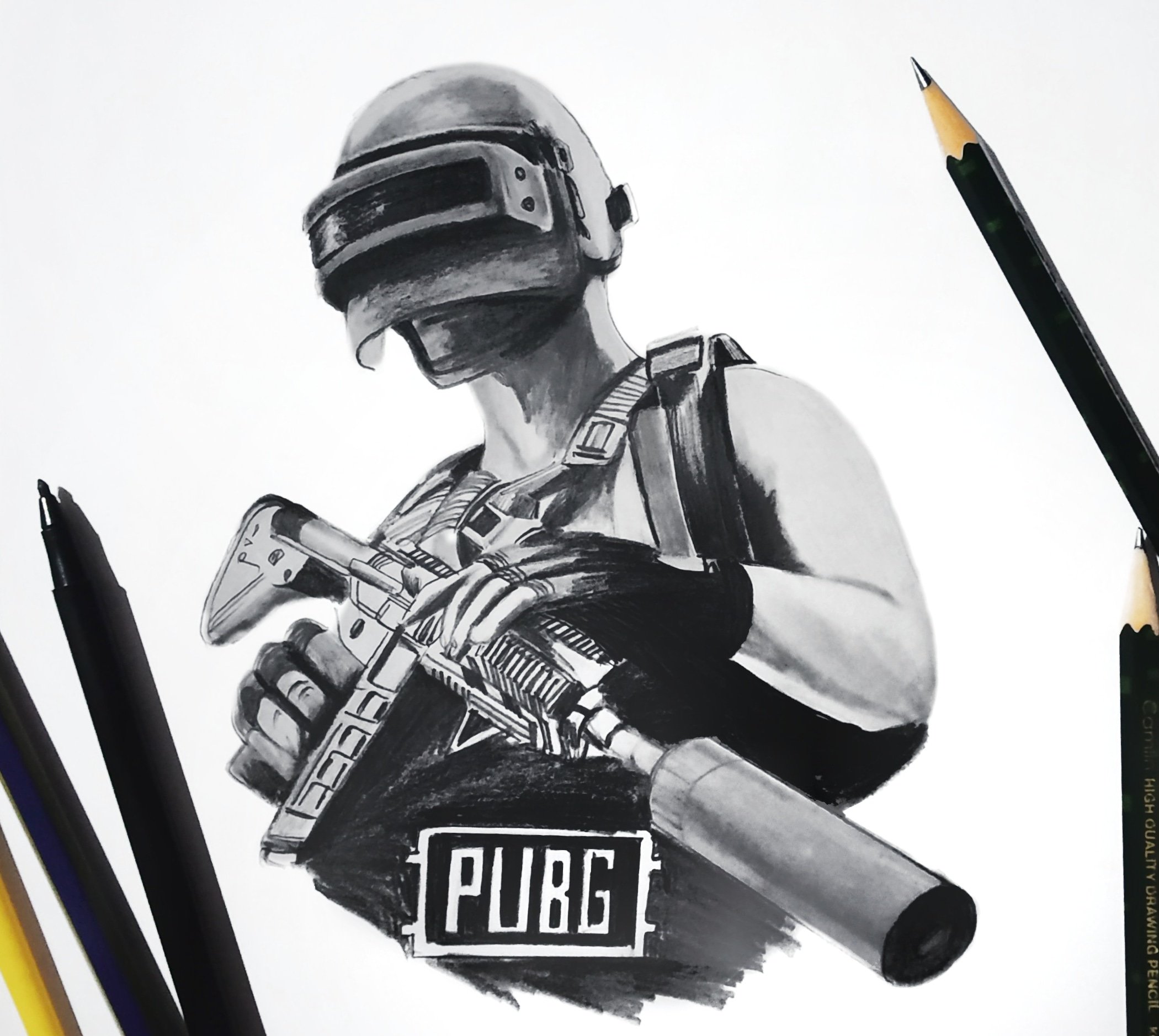 Detail Gambar Pubg Pensil Nomer 36