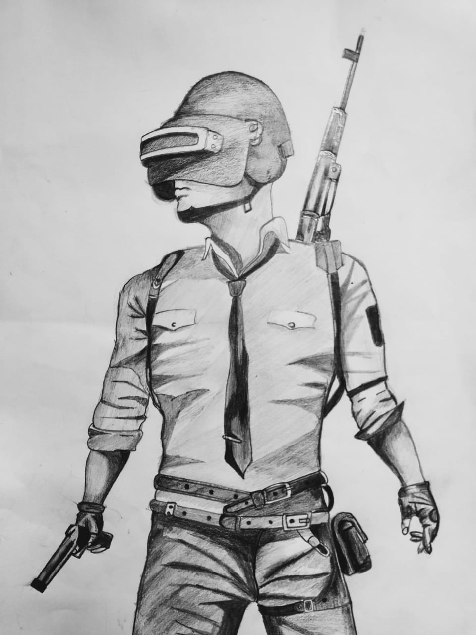 Detail Gambar Pubg Pensil Nomer 7