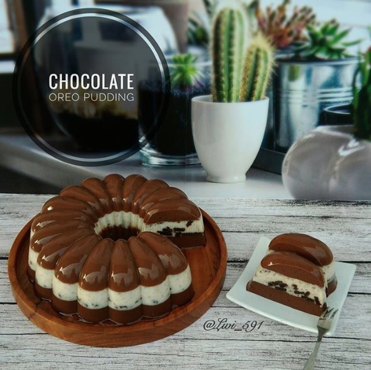 Detail Gambar Puding Coklat Oreo Nomer 49