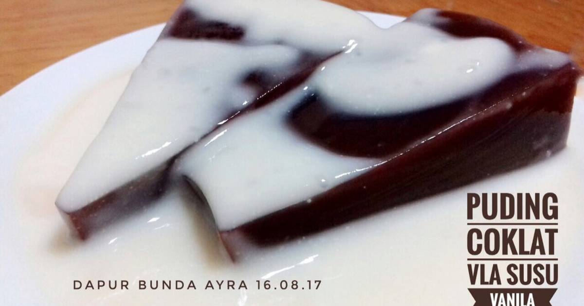 Detail Gambar Puding Coklat Vla Nomer 26