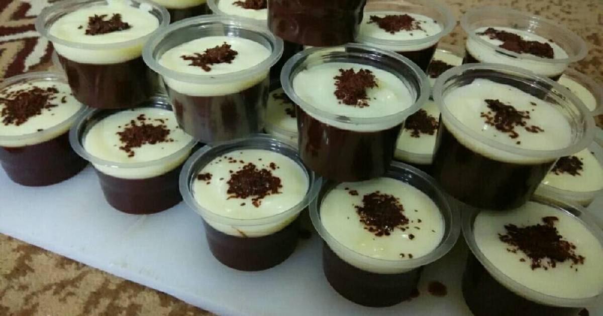 Gambar Puding Coklat Vla Vanila - KibrisPDR