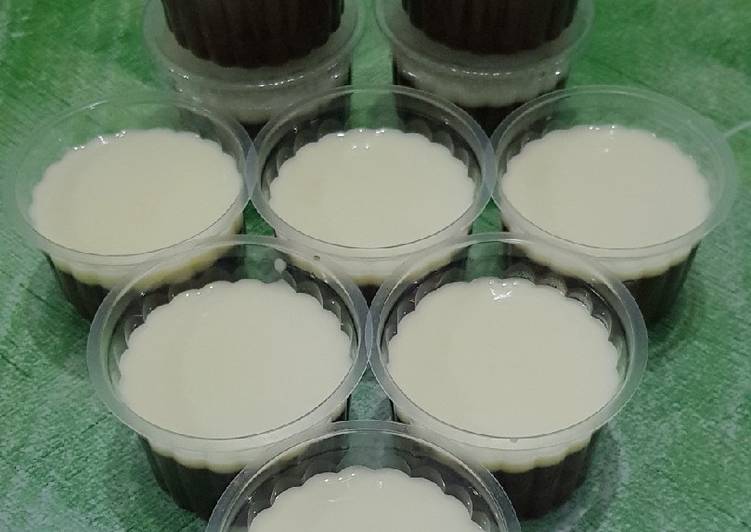 Detail Gambar Puding Coklat Vla Vanila Nomer 34