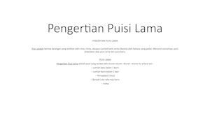 Detail Gambar Puisi Lama Nomer 42