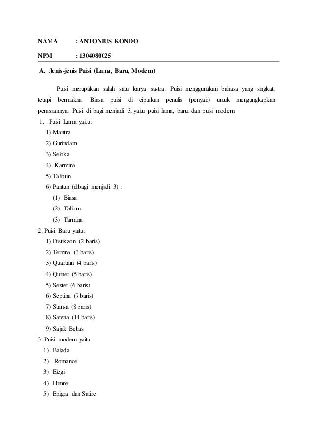 Detail Gambar Puisi Lama Nomer 45