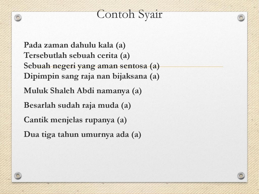 Detail Gambar Puisi Lama Nomer 6