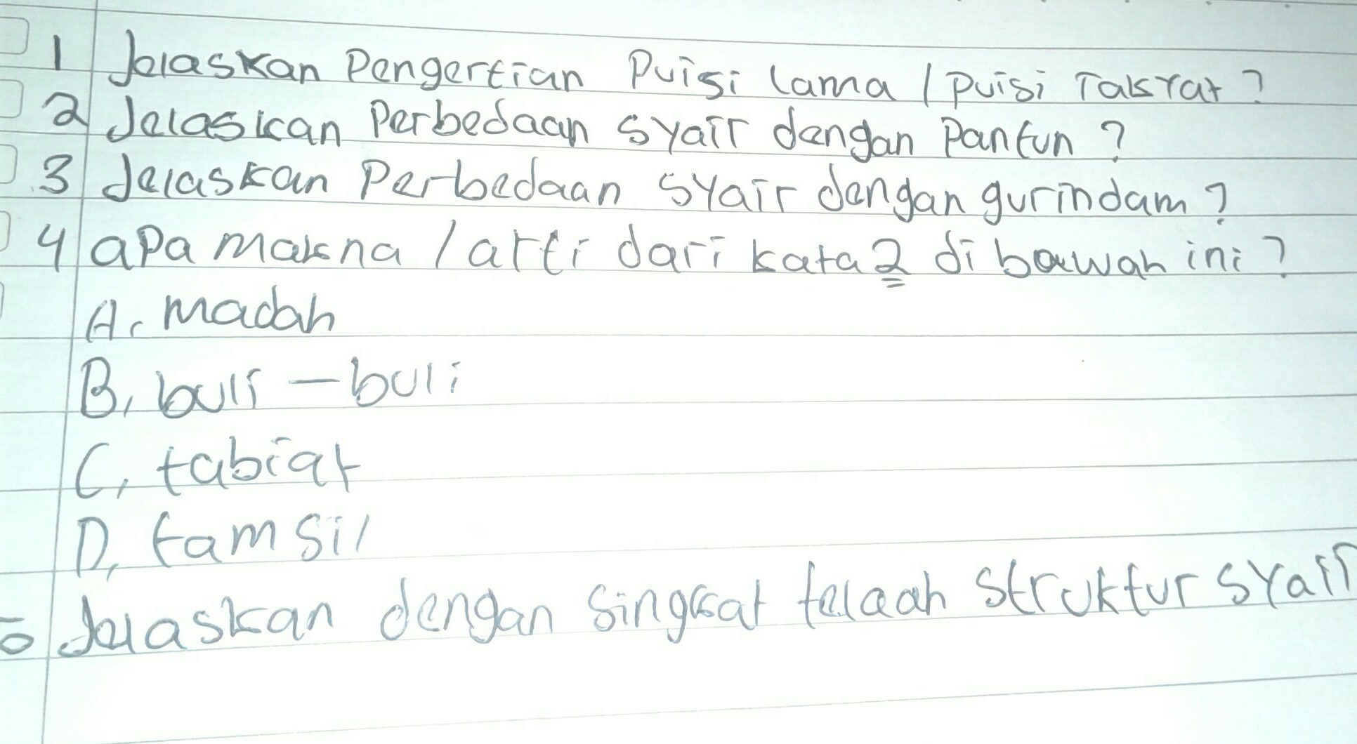 Detail Gambar Puisi Lama Nomer 50