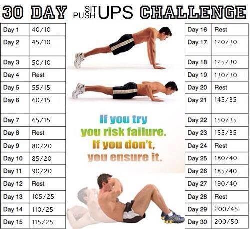 Detail Gambar Push Up Dan Sit Up Nomer 4