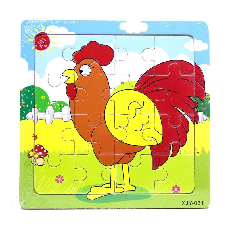 Gambar Puzzle Ayam - KibrisPDR