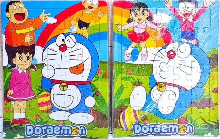 Detail Gambar Puzzle Doraemon Kreasi Nomer 16