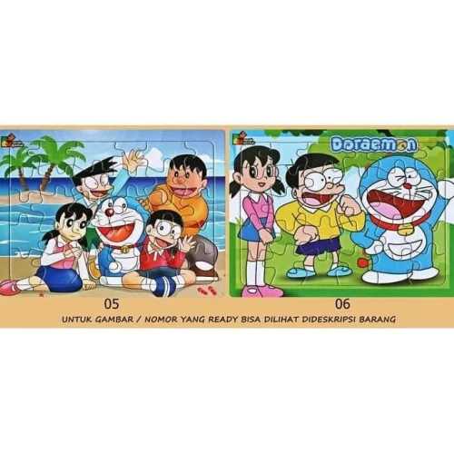 Detail Gambar Puzzle Doraemon Kreasi Nomer 28