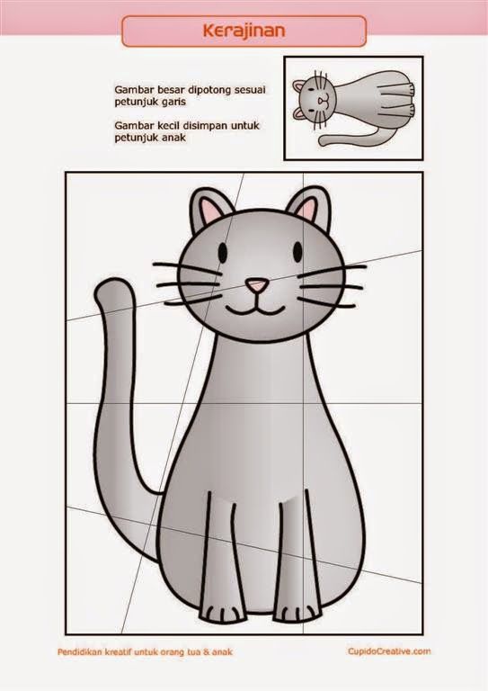 Gambar Puzzle Kucing - KibrisPDR