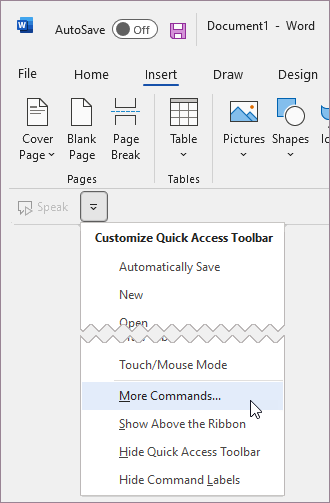 Detail Gambar Quick Access Toolbar Nomer 17