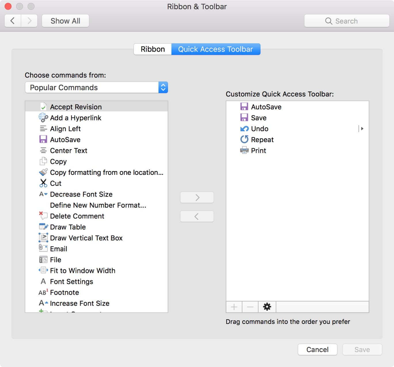 Detail Gambar Quick Access Toolbar Nomer 23