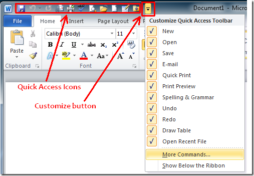 Detail Gambar Quick Access Toolbar Nomer 8