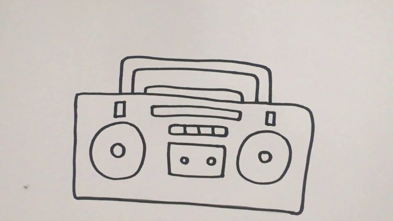 Detail Gambar Radio Untuk Diwarnai Nomer 5