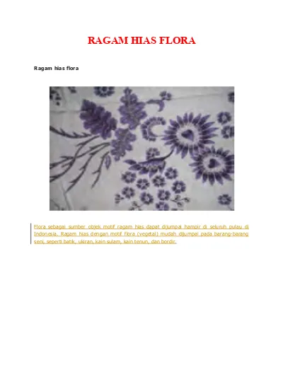 Detail Gambar Ragam Flora Nomer 39