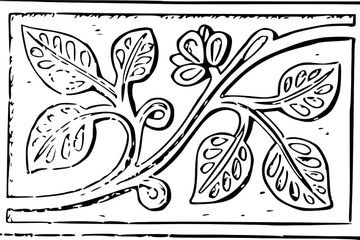 Detail Gambar Ragam Hias Gubahan Dari Bentuk Bunga Nomer 16