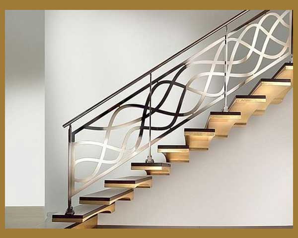 Detail Gambar Railing Tangga Stainless Minimalis Nomer 30