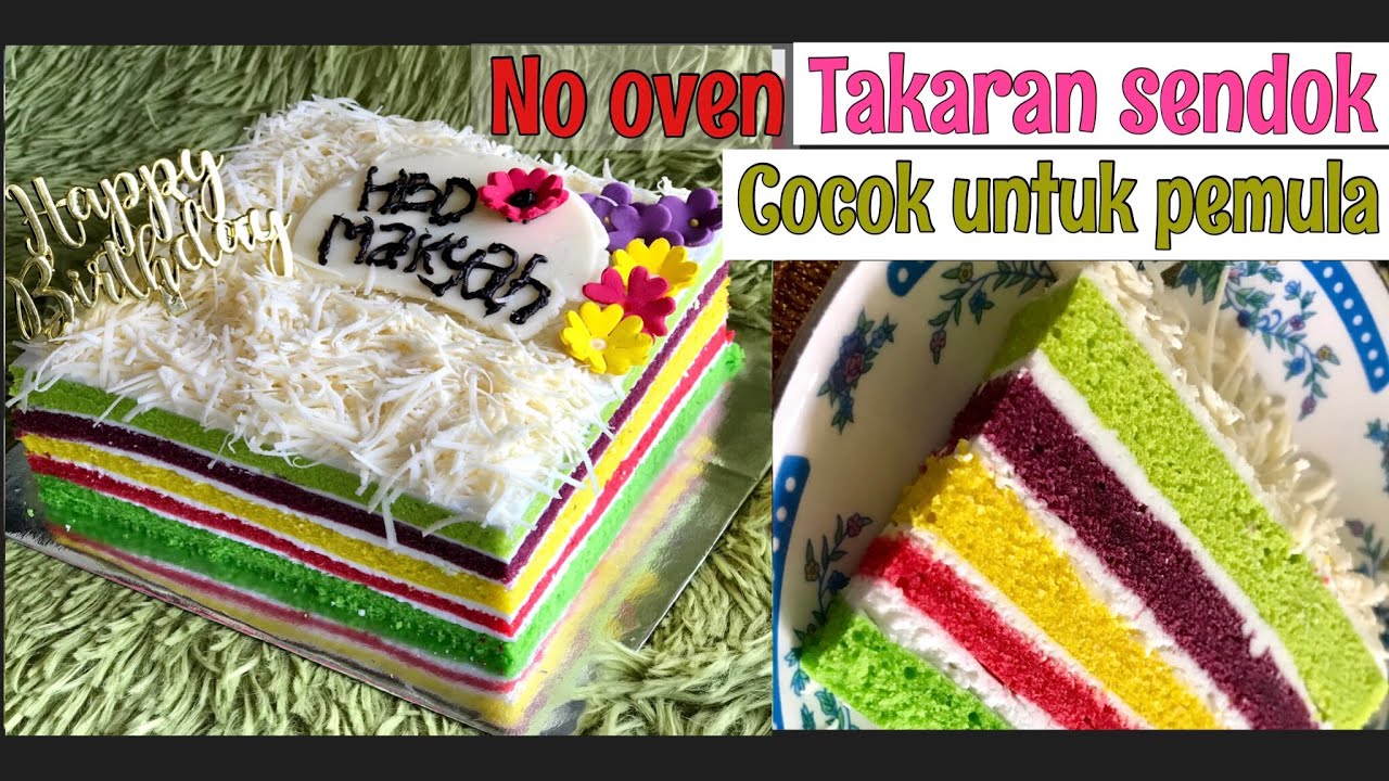 Detail Gambar Rainbow Cake Ultah Nomer 37