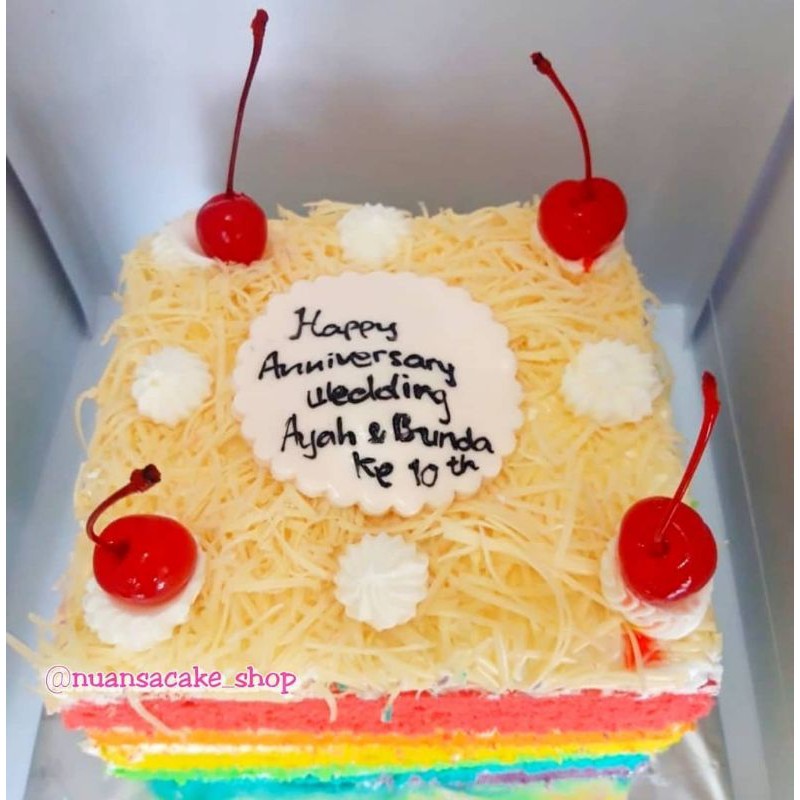 Detail Gambar Rainbow Cake Ultah Nomer 7